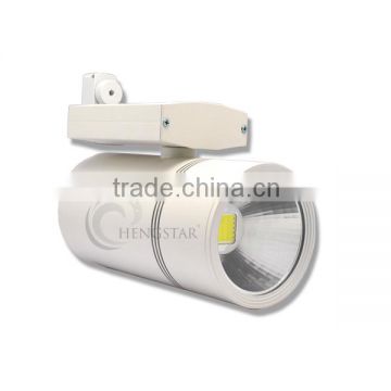 wholesale white cob led track light 30w,CRI80 cob aluminum high lumen 20w 30w COB led track light,led tracki light