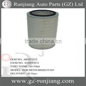 ME073252 air filter use for mitsubishi fuso canter 94-04 series truck parts