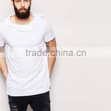 Bulk Hoodies&Sweatshirts 100 Cotton Short Sleeve T-Shirt Hood T-Shirts