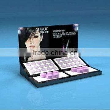 cosmetic organizer display made by clear acrylic material