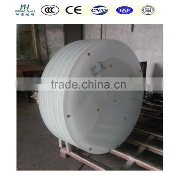 household glass ,10mm Circular of toughened glass,Glass table