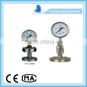 Diaphragm air pressure gauge