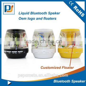 Stereo Handfree Colorful Wireless Liquid Bluetooth 3.0 Speaker