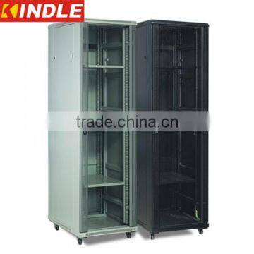 Kindle 2016 new China Supplier glass door 600x600mm 24u network Cabinet server rack