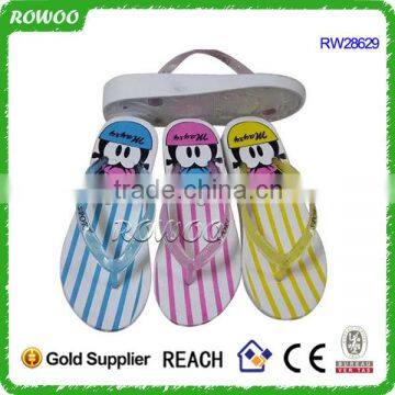 cheap women new style flip flops in africa, injection wedge flip flop slippers