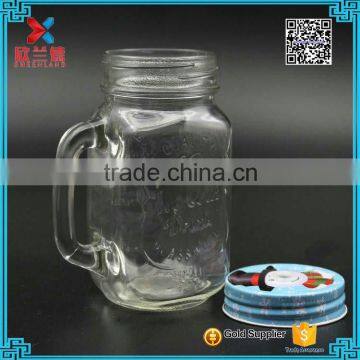 Wholesale 450ml Eco-friendly Feature Food Use Glass Material Beverage Bottle photo-3