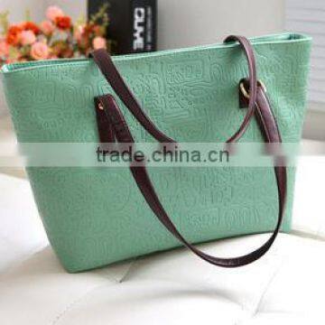 ladies women Gender and PU Material hand bags 2016 for girls