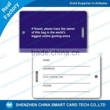 wholesale pvc name tags plastic wholesale travel tags