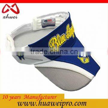China Supplier 2016 Summer Sports Sun Visor Hat Pattern Style OEM Service Promotion Sun Visor Cap