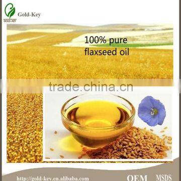 100% Pure Herbal Organic Flax Seed Oil for Sale