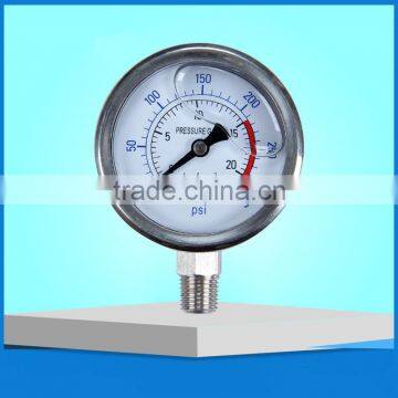 Oil Filled Freon Refrigeration Pressure Gauge