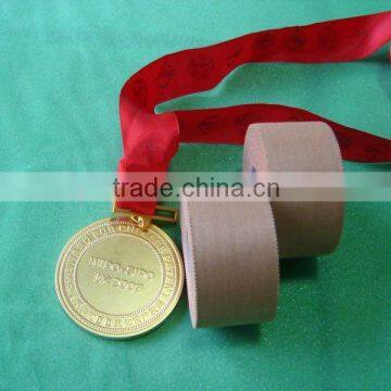 ( S )Serrated Edge hand guard sports medical tape gold supplier 3.8cmx10m ISO/CE