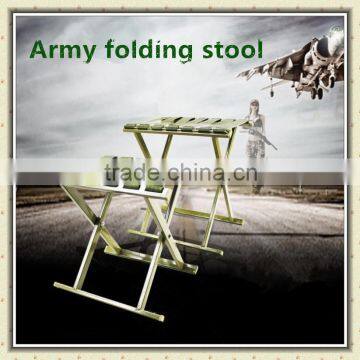 6 Pieces Belts Outdoor Leisure Portable Beach Camping Hiking Picnic BBQ Seat Folding Fishing Stool Chair BS-017
