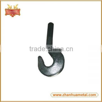 High Quality Forged Galvanized Marine Metal Car Towing Hook