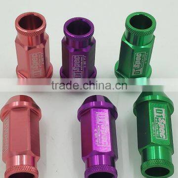 Aluminum colored lug nuts P1.5&P1.25