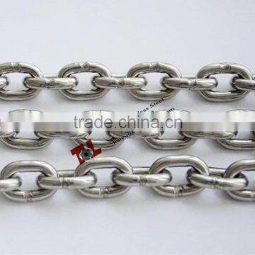 304 316 Stainless Steel Australian Standard Welded Short Link Chain 6mm