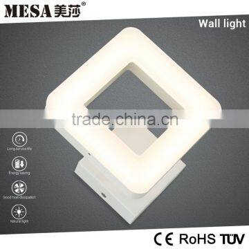 Long lifespan restroom rechargeable wall light