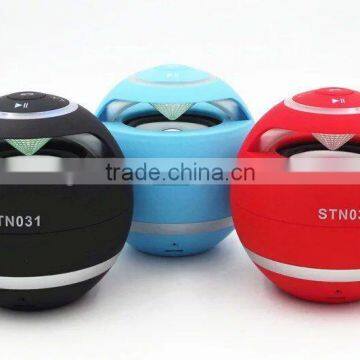 Portable wireless colorful led light bluetooth speaker with high quality