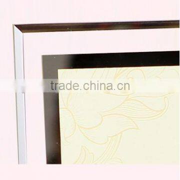 Cheap Frameless Glass Certificate Frame Document Frame 8x10 A4 photo-2