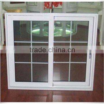 Excellent material plast accordion sliding window type for house