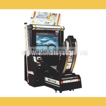 32 inch car simulator racing machine , indoor coin operated game machine for kids