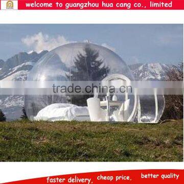 2016 PVC Camping Outdoor Inflatable Transparent Clear Air Dome Tent From HUACANG photo-2