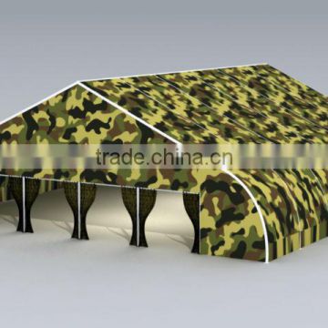 For 100~200People Army tent with Single Layers and Structure big tent Type in the desert