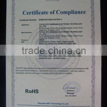 12V 24V 36V 80V Backing Siren BB-117,china, ROHS, CE photo-4