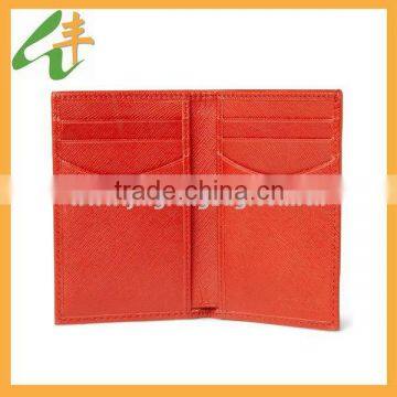 red leather wallets for men,Cross-Grain Leather Billfold Wallet