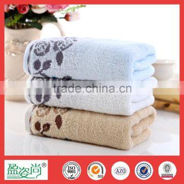 100% cotton face towel factory in China