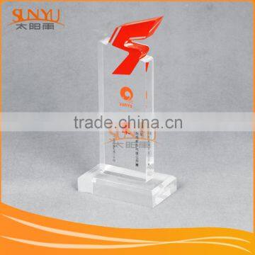 2016 best selling cheap award medals China Acrylic trophy,crystal trophy