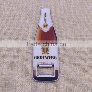 Promotional metal beer fridge magnet bottle opener