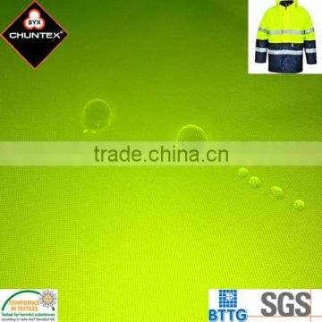 Hi vis Water Proof Polyurethane Coated polyester Fabric