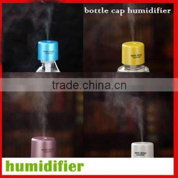 2015 china top quality modern usb novelty small bottle cap humidifier