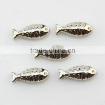 Popular Special Ocean Fish Floating Locket Charms Zinc Alloy Jewelry
