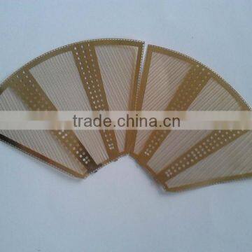 High quality gold-plated stainless steel etching sheet