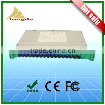 FTTH GPON Tray type plc fiber optical splitter 2*8 2*16 2*32