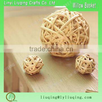 Decorating christmas big balls/Round rattan christmas balls/Wicker ball