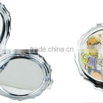 metal compact mirror