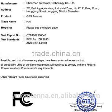 Best Selling 25*25 Ceramic Gps Antenna Adhesive Gps Antenna With IEPX