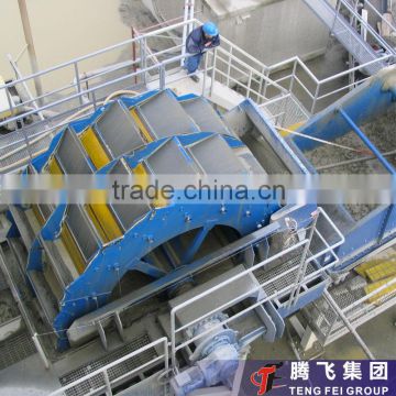 High efficiency mining silica screw sand washer