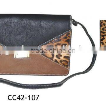 New Leopard printed mini handbag, China wholesale leopard wallet woman CC42-107