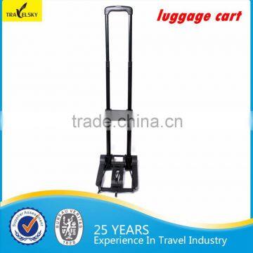 Travelsky folding carry luggage trolley cart in China