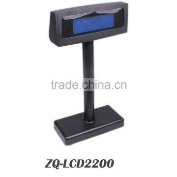 English LCD customer display for Cheap salesZQ-LCD2200