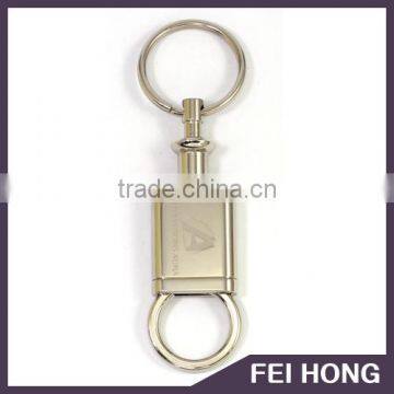 China professional factory OEM movable lock zamac keychain