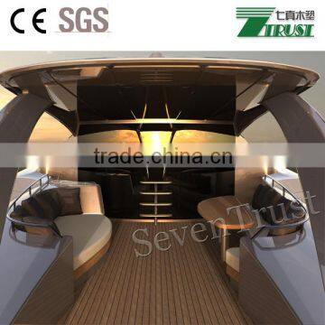 Waterproof synthetic boat teak deck flooring