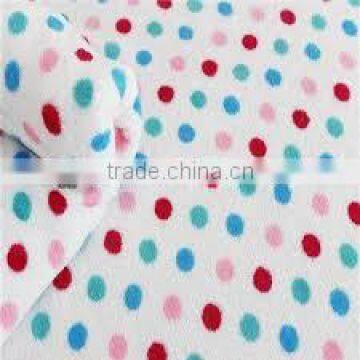 5-c print double side coral fleece fabric