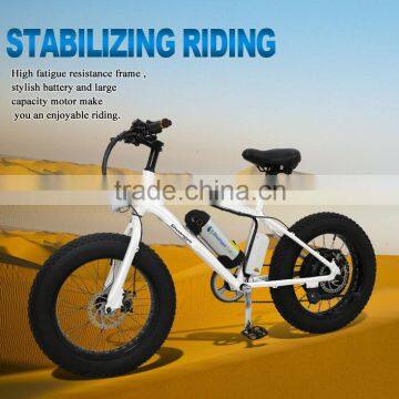 Lithium battery 26 inch electric beach cruiser bike