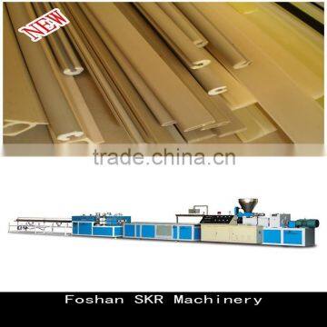 SKR machinery PVC profile production machine for moulding plastic rod profiles