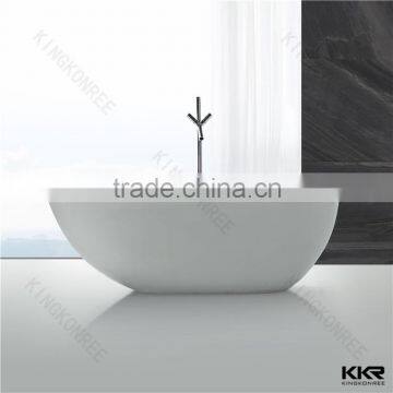 Artificial stone 48 inch bathtub